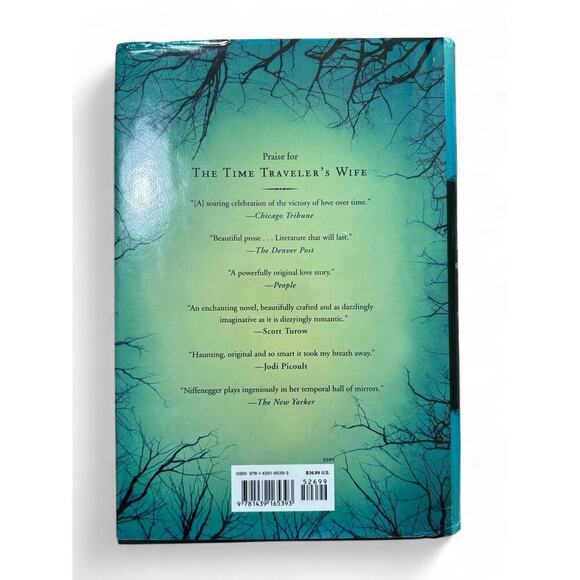 Her Fearful Symmetry Author of The Time Traveler's- Hardcover Book Fiction - Picture 4 of 9